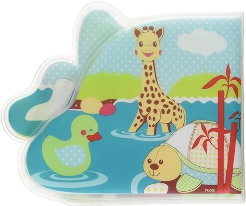 Livre de bain Sophie la Girafe - Facile à manipuler - étanche