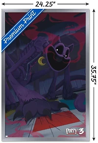 Poppy Playtime: Chapter 3 - CatNap Wall Poster, 22.375" x 34"