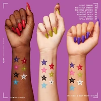 NYX PROFESSIONAL MAKEUP, SFX Face & Body Paint Sticks, Halloween Limited Edition, Creamy formula, Matte Finish - BAD WITCH ENERGY