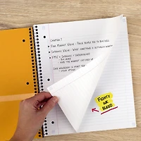 Five Star® 1 Subject 200pg Fashion Notebook 11" Grey