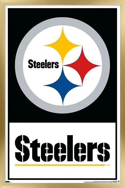 NFL Pittsburgh Steelers - Logo 21 Wall Poster