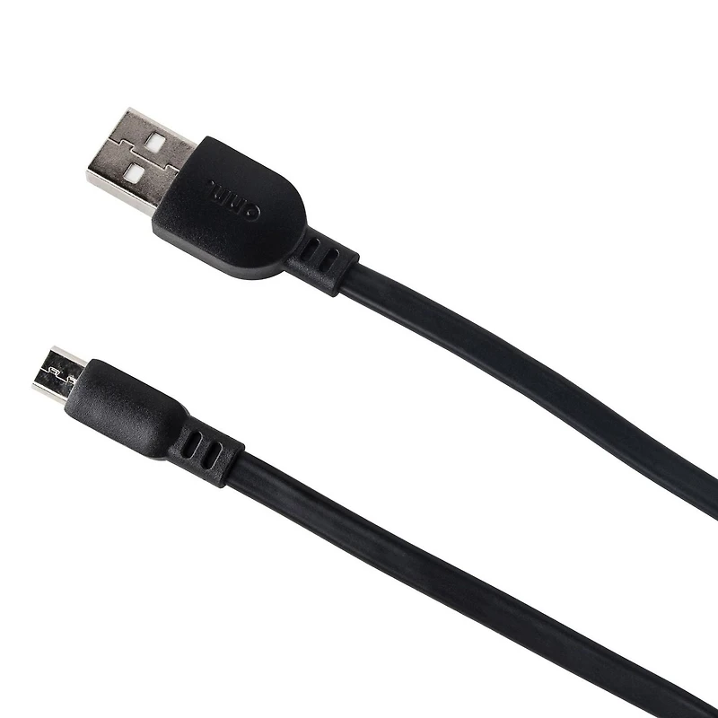 Câble de chargement et de synchronisation USB-A vers Micro USB de 1,2 m (4 pi) Onn.