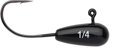 Jig tubulaire Finesse VMC FTJ14-BK, 1/4 oz, hameçon n° 2/0, noir, 4 pk