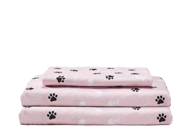 Mainstays Kids MEOW Bed in a Bag
