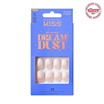 KISS Gel Fantasy Dreamdust, Silver Spoon, Court Ovale, 28u.