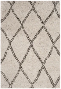 SAFAVIEH Hudson Adella Geometric Diamonds Shag Area Rug