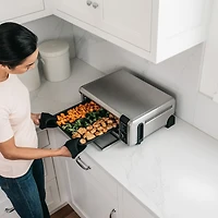 Ninja SP101C, Le four à convection numérique Foodi, Argent, 1750W