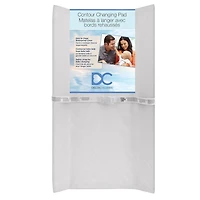 Matelas à langer profilé Delta pour enfants, blanc