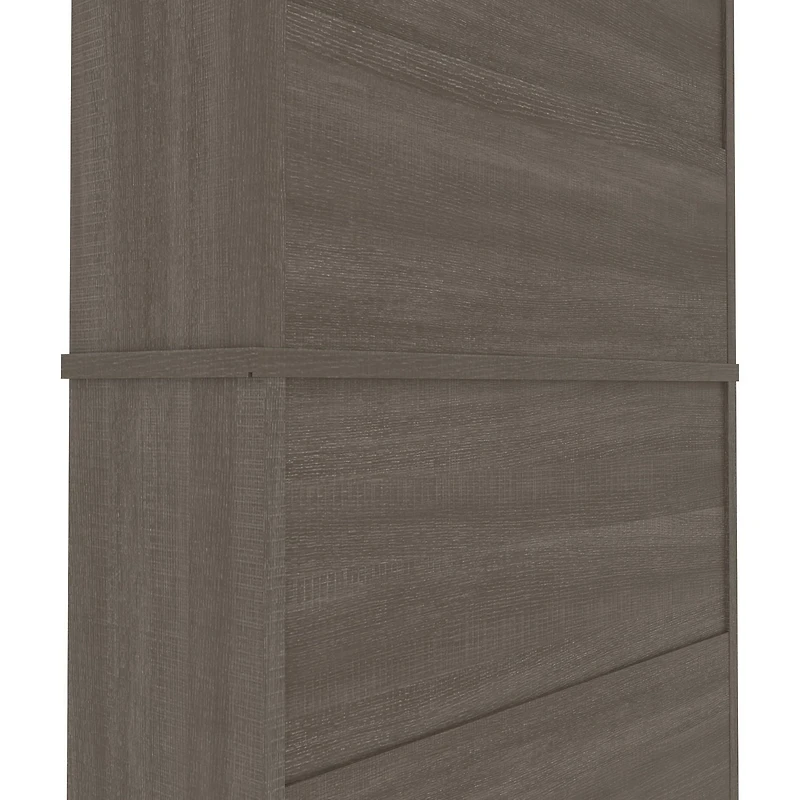 Bestar Universel 36W Bookcase in Bark Grey