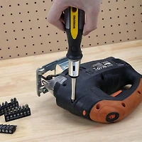 WorkPro Ratcheting Screwdriver Set - 64 Piece,Multi-Bit Screwdriver,Nut Drivers and Bits