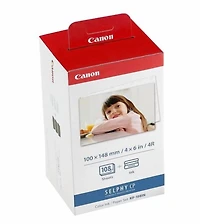 Canon KP-108IN 4" x 6" Colour Photo Paper & Ink Kit