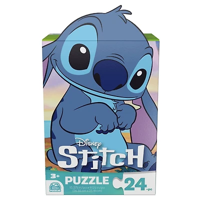 Disney's Lilo and Stitch, Stitch 24-Piece Jigsaw Puzzles Disney Toys Disney Puzzle Girls Toys Disney Puzzles for Kids Ages 3 and up