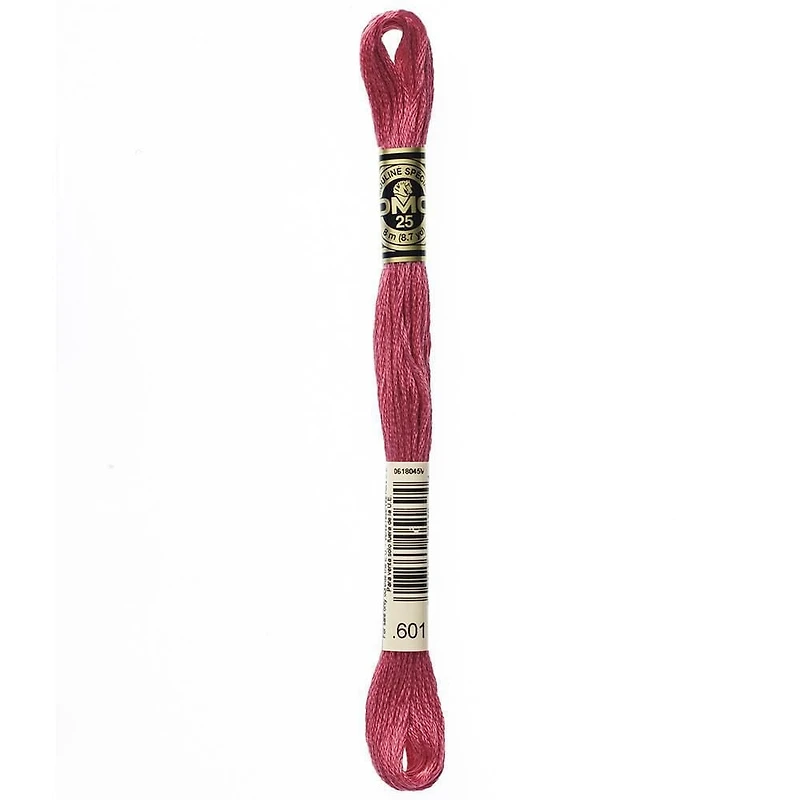 DMC Pink Cotton 6-Strand Embroidery Floss Skein, 8 m (8.7 yd)