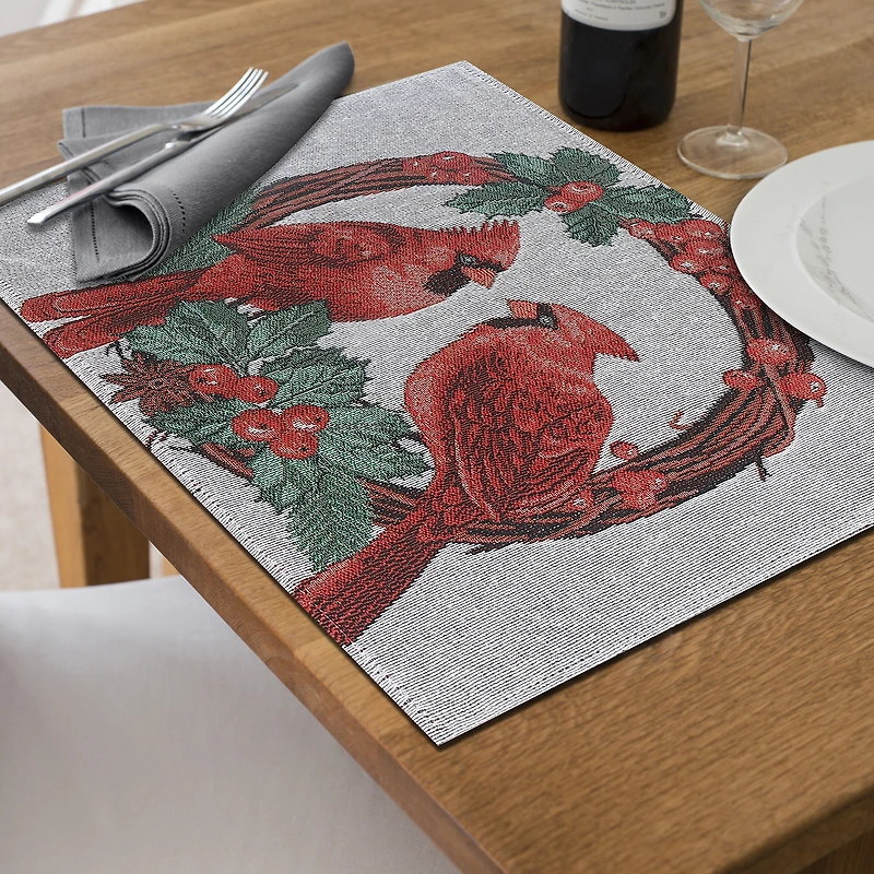 Tapestry Placemat (Double Cardinal) (13 X 18) - Set of 12