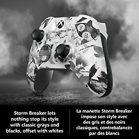 Manette sans fil Xbox - Storm Breaker Édition Spéciale - pour Xbox Series X|S, Xbox One, PCs, et appareils compatibles avec le nuage