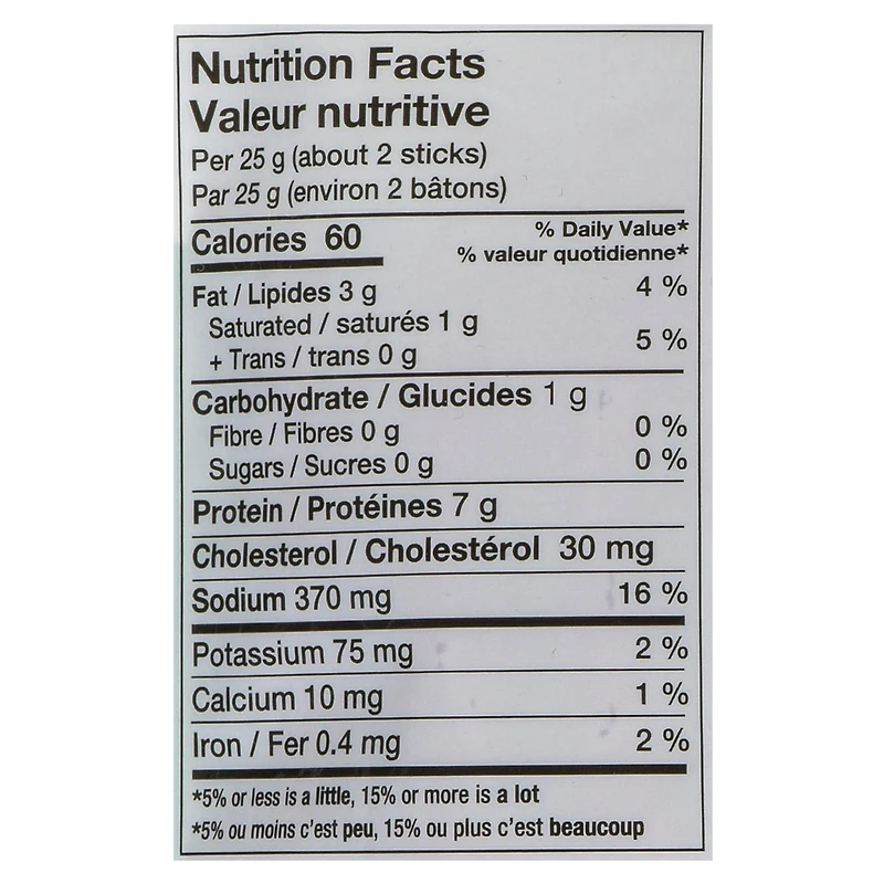 Jack Link's Snack Sticksa la Dinde 225G