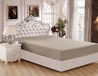 Marina Decoration Ultra Soft Silky Deep Pocket Solid Rayon from Bamboo All Season Bedding Solid Bamboo Fitted Sheet