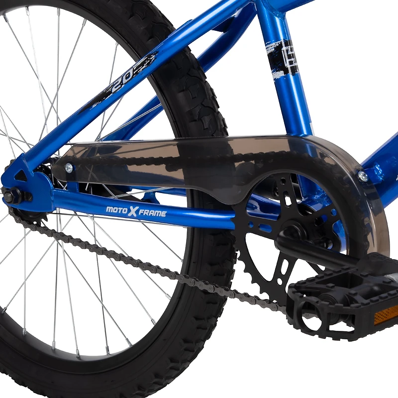 Huffy 20" Rock It Kids' Bike, Fits Riders 44"-56", Blue, Youth, Boys