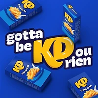 Kraft Dinner Original Macaroni and Cheese Dinner Box, Case, Shelf-Stable