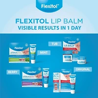 Flexitol Lip Balm, Best Balm for Dry and Chapped Lips, Berry