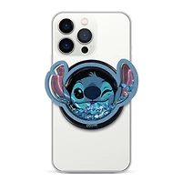 Disney Stitch Wink Water Glitter Phone Grip