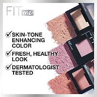 Maybelline New York Fit Me Blush, Lightweight, Blendable, Creamy and Natural, Long-lasting All-Day Face Smoothing Makeup Colour,, coral ,4.5 g