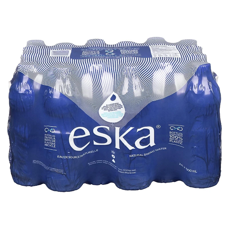 Eska Natural Spring Water 500ML, pack of 24