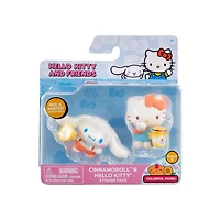 Ensemble de 2 figurines Hello Kitty® and Friends — Pique-nique parfait : Hello Kitty avec pot de miel, Cinnamoroll avec citron