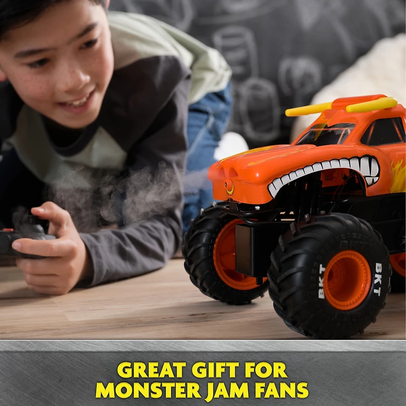 Monster Jam, El Toro Loco RC Monster Truck with Atomizer Smoke Effects, 1:15 Scale, Kids Toys for Boys and Girls Ages 3 and up