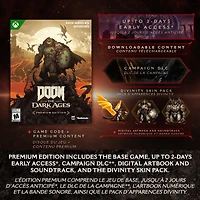 Doom: The Dark Ages - Premium Edition - Xbox Series X|S and Windows (Digital Code)