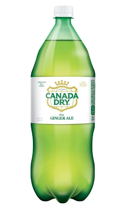 Canada Dry® Diet Ginger Ale 2L Bottle