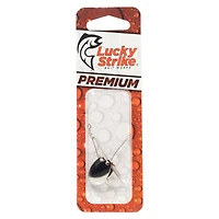 Lucky Strike #2 Nickel Single Spinner – 3‑Pack – Fishing Lure