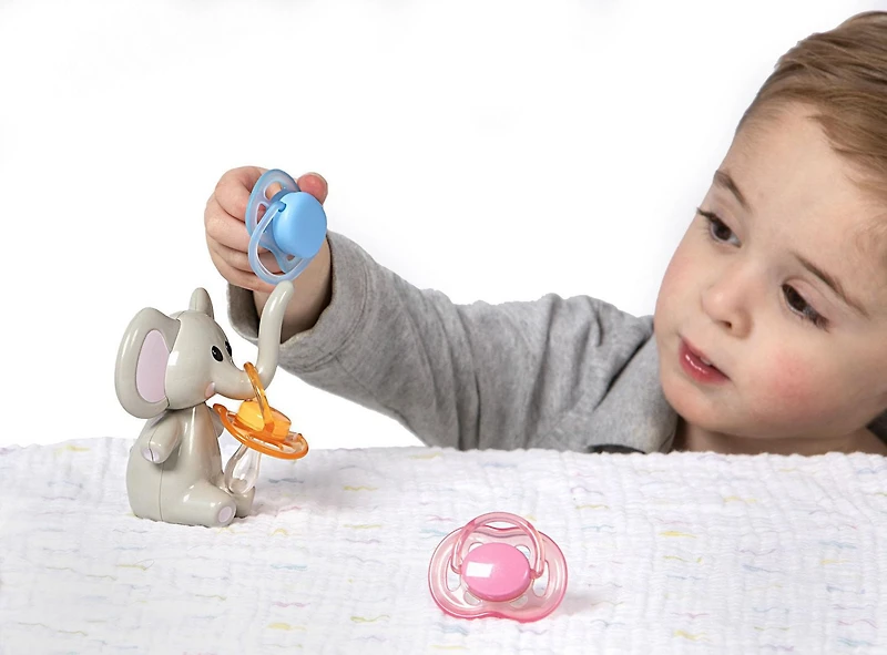 Melii Elephant Pacifier Holder for Babies - Age 0+