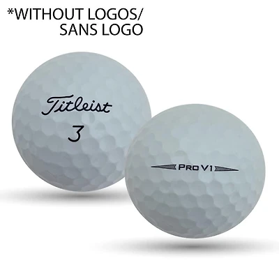 Mulligan - 36 balles de golf récupérées Titleist Pro V1 2020 5A Pristine, Blanc