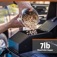 Pit Boss Tabletop Pellet Grill W/Cover - Onyx Edition