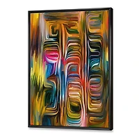 Designart Colour Fusion II FLOAT FRAME WALL ART