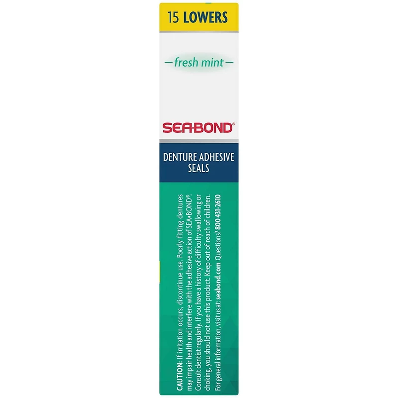 Sea-Bond Denture Adhesive Fresh Mint Lowers