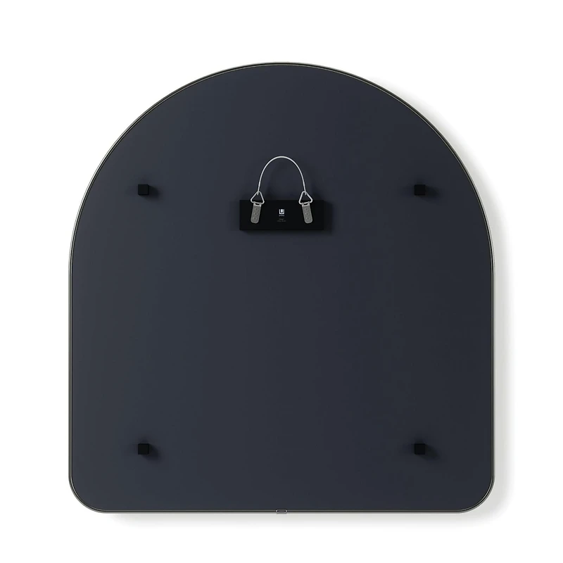 HUBBA ARCHED - Miroir mural cintré H 91cm laiton