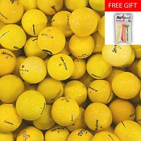 Mulligan - 77 Mix AAA Recycled Used Golf Balls, Yellow