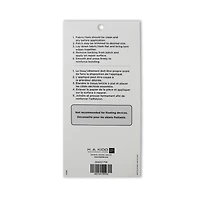 UNIQUE CREATIV Peel & Stick Waterproof Nylon Patches (with Stencil) - 17.8 × 7.6 cm (7.0 × 3 in), 4 pcs, 4pcs
