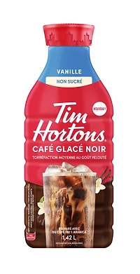 Tim Hortons Black Iced Coffee Vanilla 1.42L