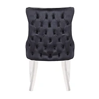 STONEFORT CHAIR – STEEL in Black SET OF 6