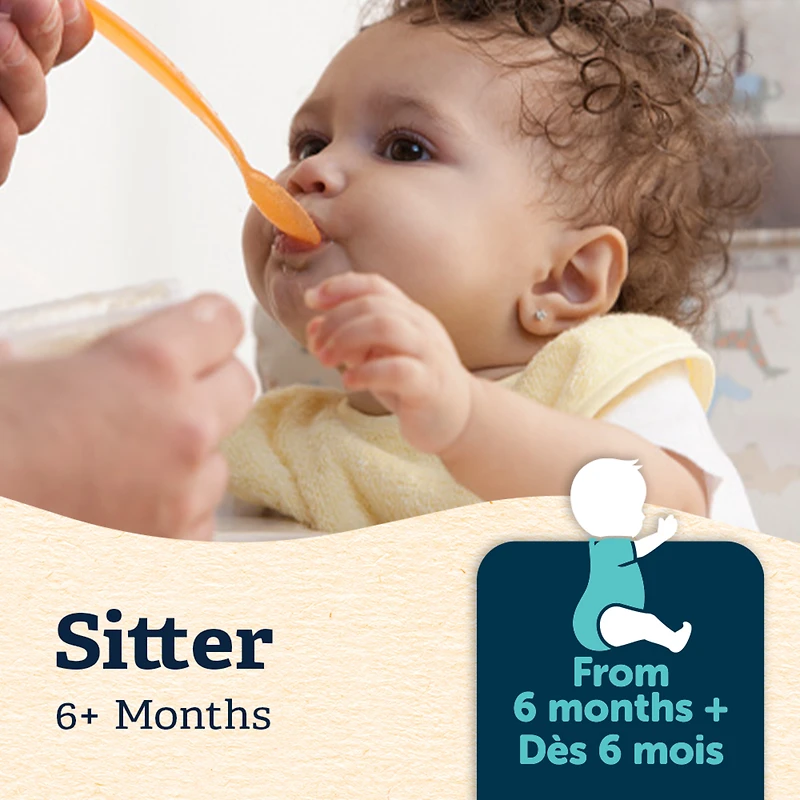GERBER Organic Wheat & Wholegrain Oat Mango Carrot, Baby Cereal