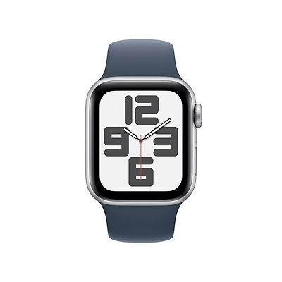 Apple Watch SE2 40mm GPS - Silver Aluminum Case with Denim Sport Band