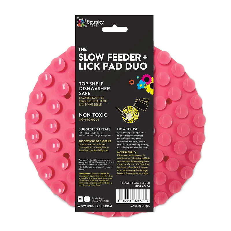Slow Feeder - Combo Lick Pad