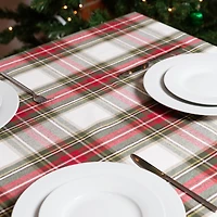 Celebration Plaid Table Cloth