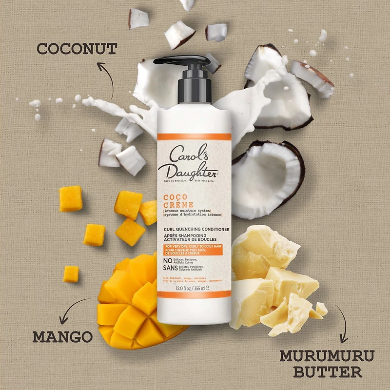 Carol's Daughter Coco Creme Moisturizing Deep Conditioner with Coconut oil, 12 fl oz