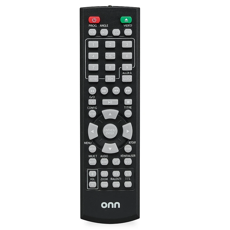 Onn HDMI DVD Player with Widescreen/TV Aspect Ratio, Parental Controls, Text-to-speech Technology, Remote Control, and Multiple Outputs, Black