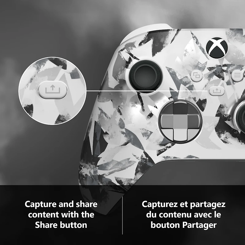 Manette sans fil Xbox - Storm Breaker Édition Spéciale - pour Xbox Series X|S, Xbox One, PCs, et appareils compatibles avec le nuage