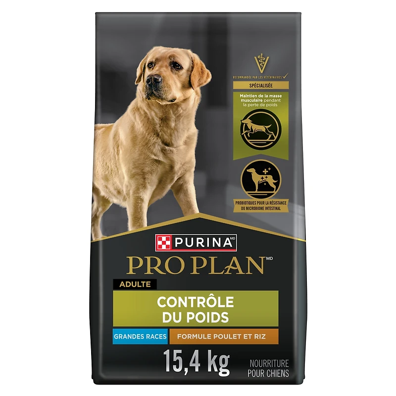 Purina Pro Plan Weight Management Large Breed Formula, Dry Dog Food 15.4 kg